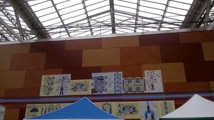 Waverley Line Artwork-Galashiels必去景点