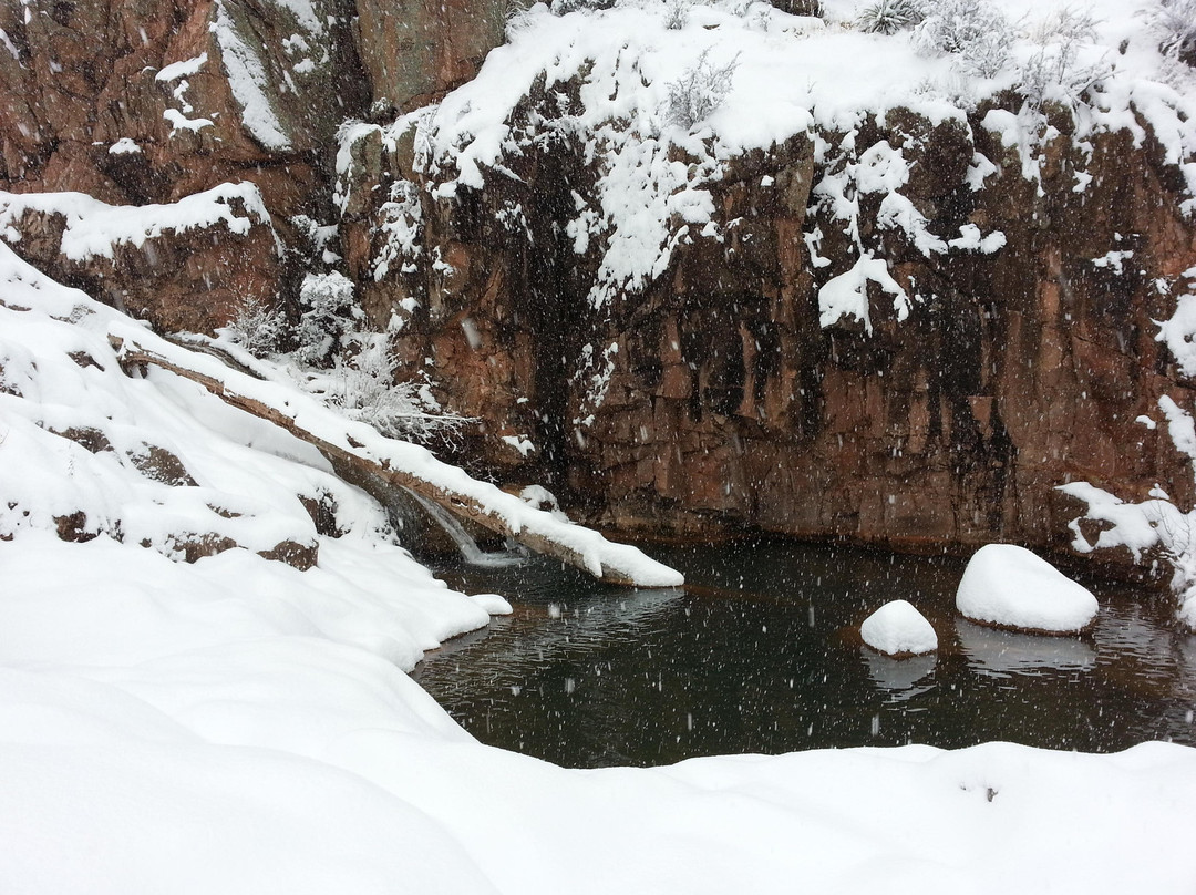 Ellison Creek Waterfall-Payson必去景点