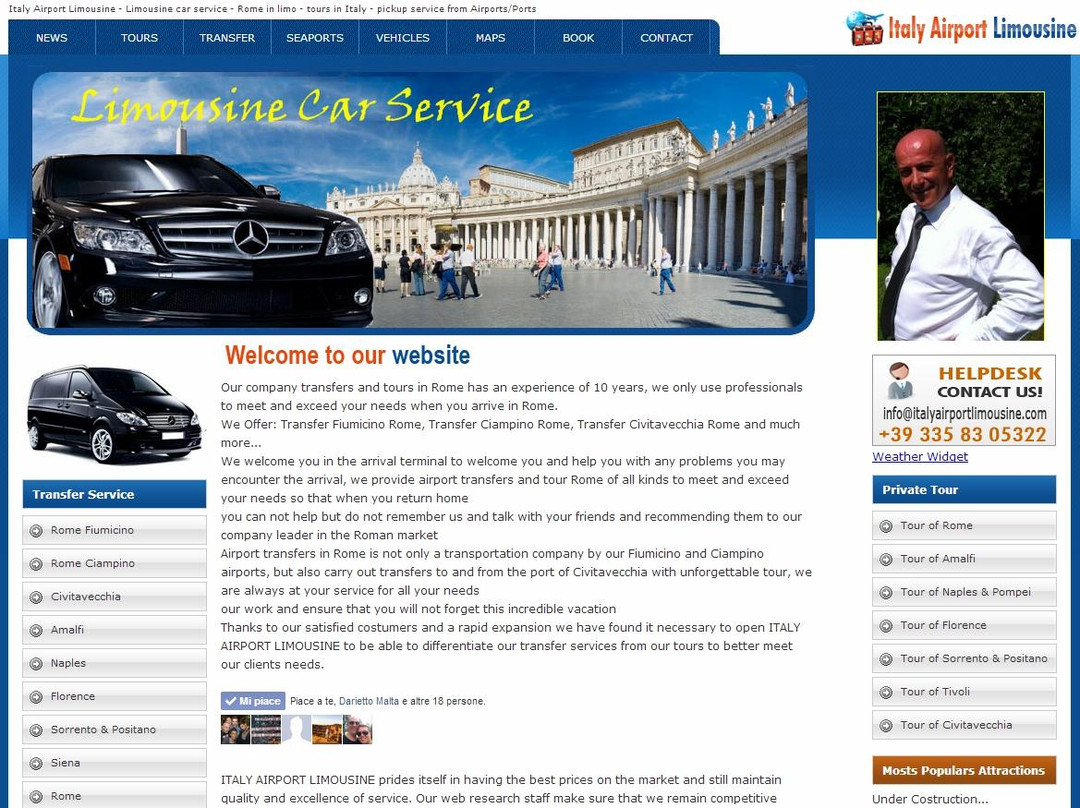 Italy Airport Limousine-拉迪斯波利必去景点