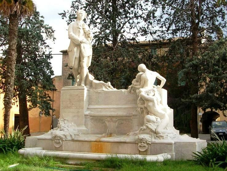 杰西旅游景点-Monumento a Giovanni Battista Pergolesi