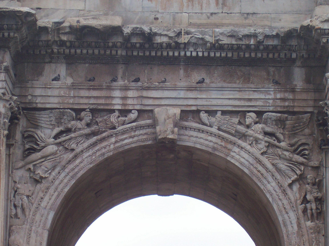 康斯坦丁拱门-罗马必去景点