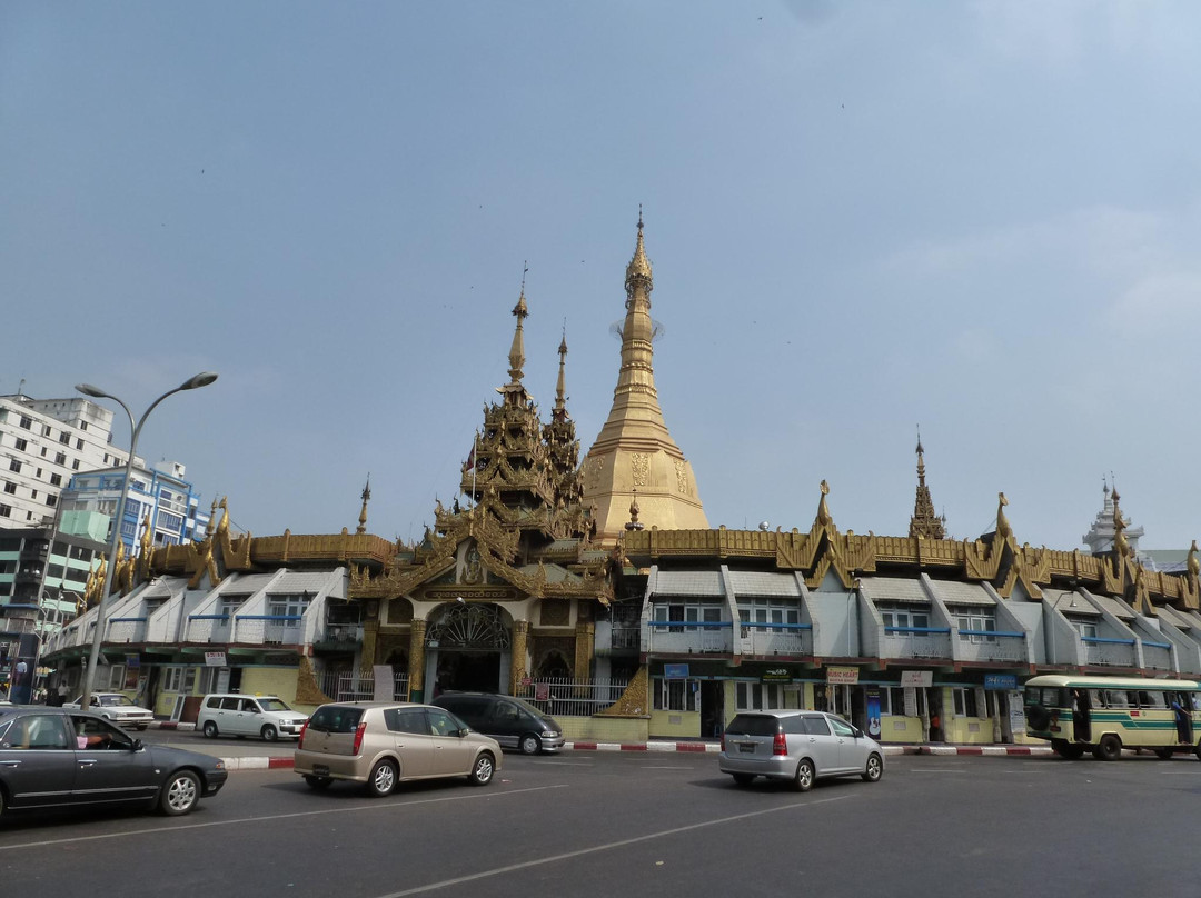 司雷宝塔-仰光必去景点
