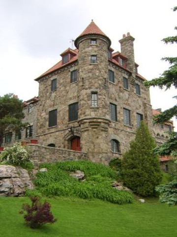 Singer Castle on Dark Island