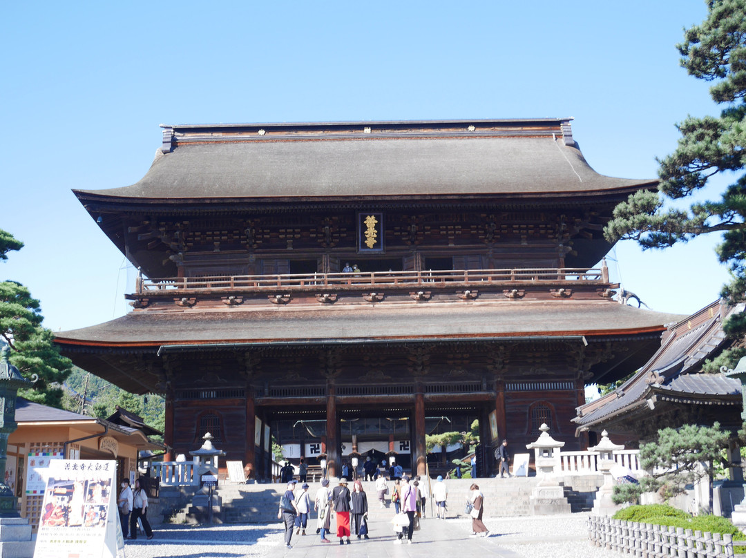 Zenko-ji Temple Sammon Gate景点图片