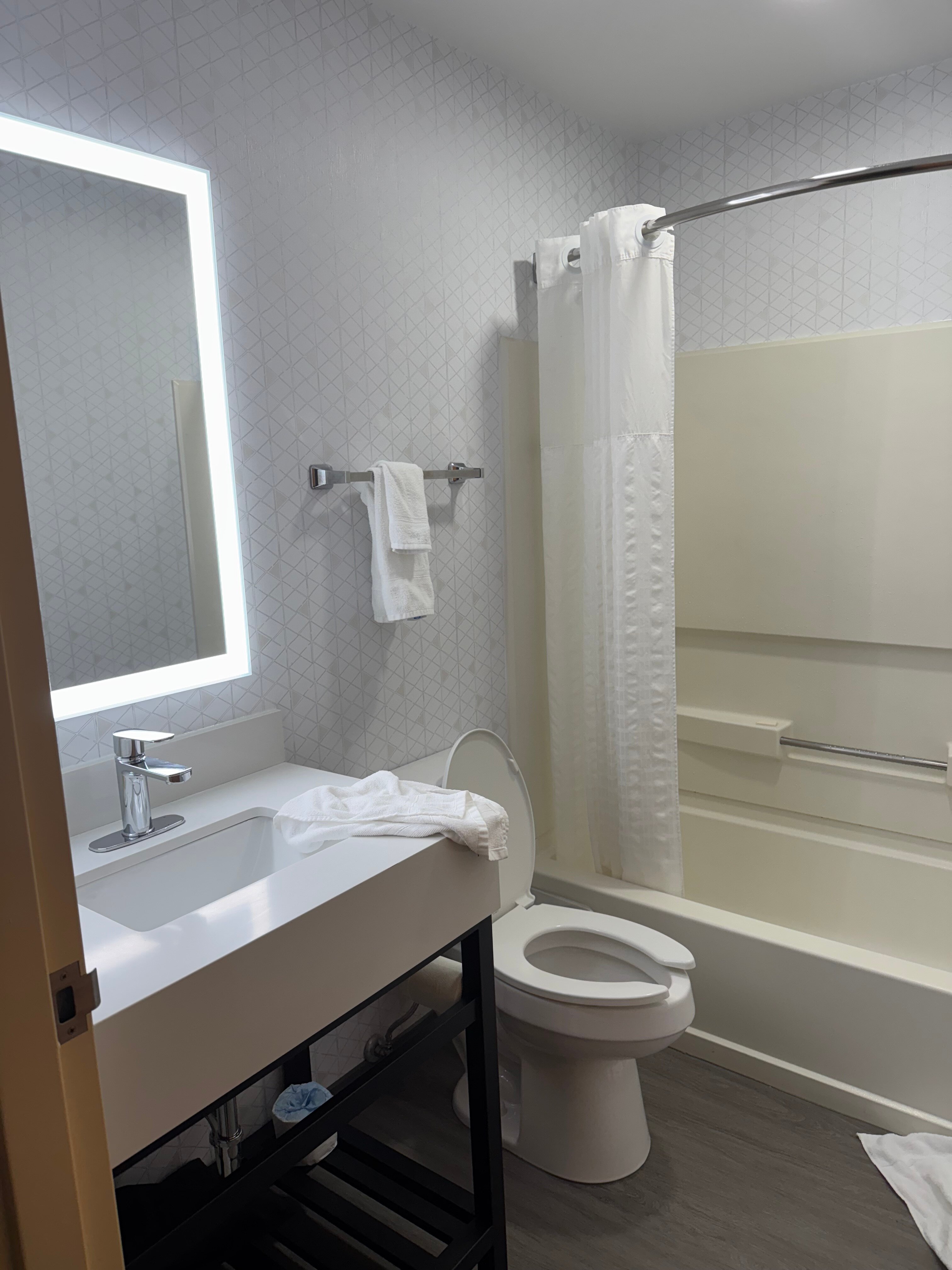 Microtel Inn & Suites by Wyndham Charleston WV-浴室