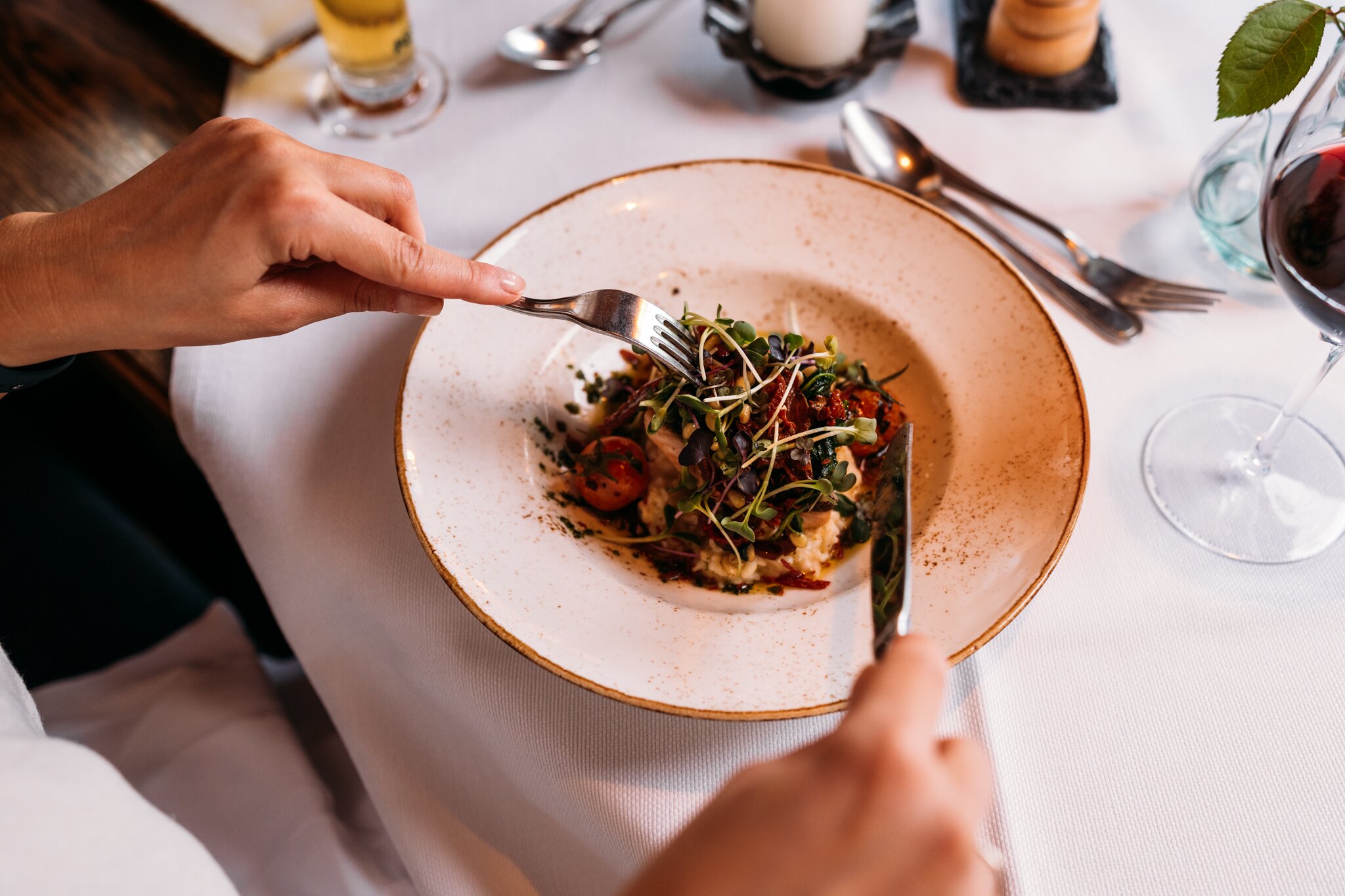 Hotel Gut Trattlerhof & Chalets-餐饮