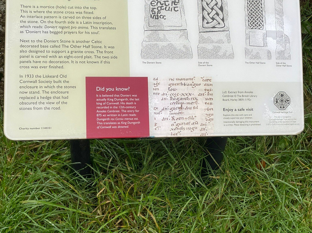 King Doniert's Stone-St Cleer必去景点