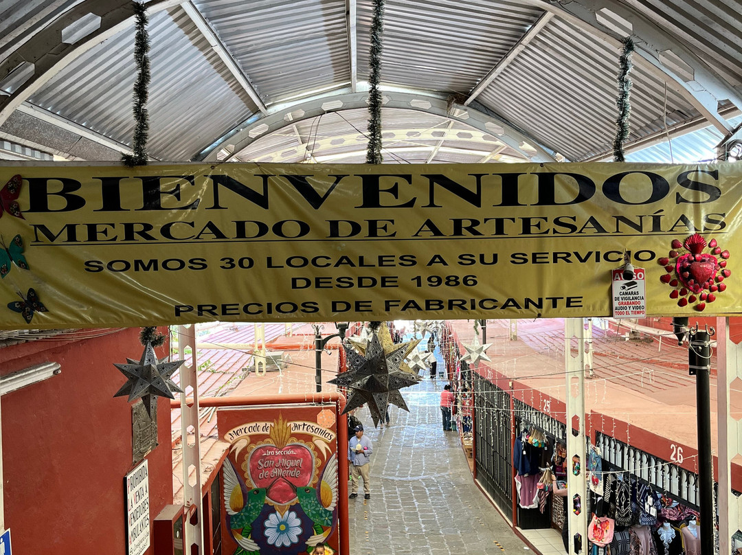 mercado de artesanias  lucas Balderas-圣米格尔护城必去景点
