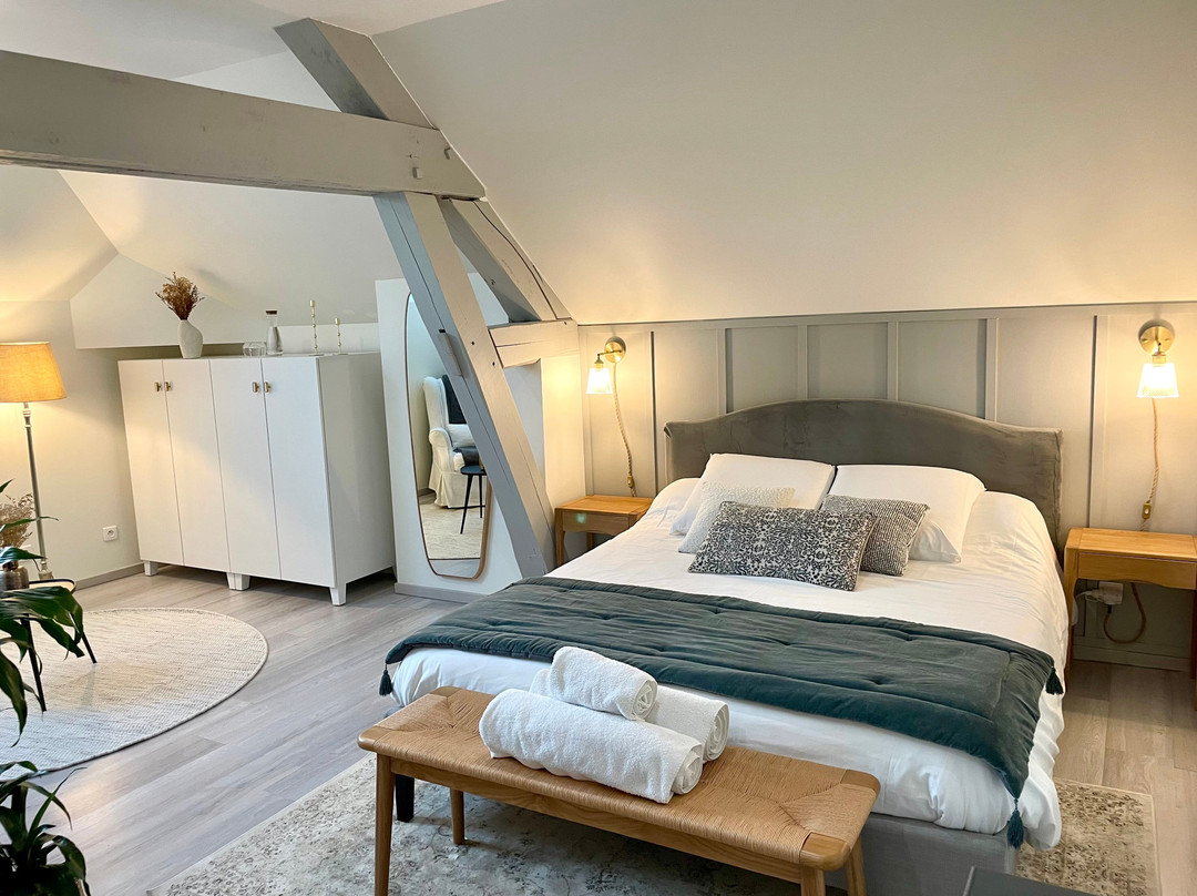 Gîte de la Villa de la Croix Avec Piscine et Parking à 4 Minutes de l'A26主图