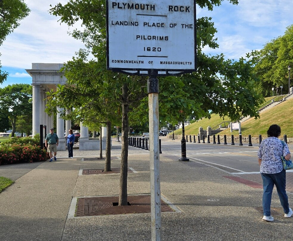 Plymouth Rock - Pilgrim Memorial State Park-普利茅斯必去景点