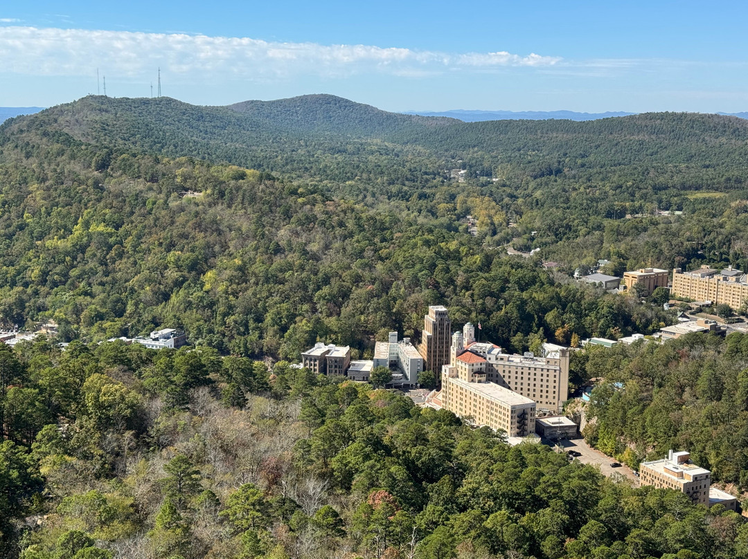 Hot Springs Mountain Tower-温泉城必去景点
