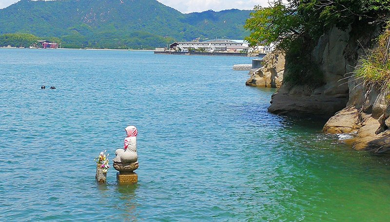 Kame No Kubi Statue-尾道市必去景点