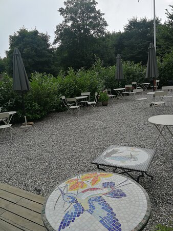 Fuglso Kro Bed & Breakfast-泳池