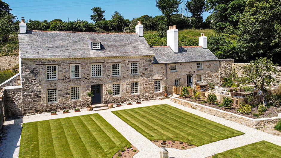 Cusgarne Manor-浴室