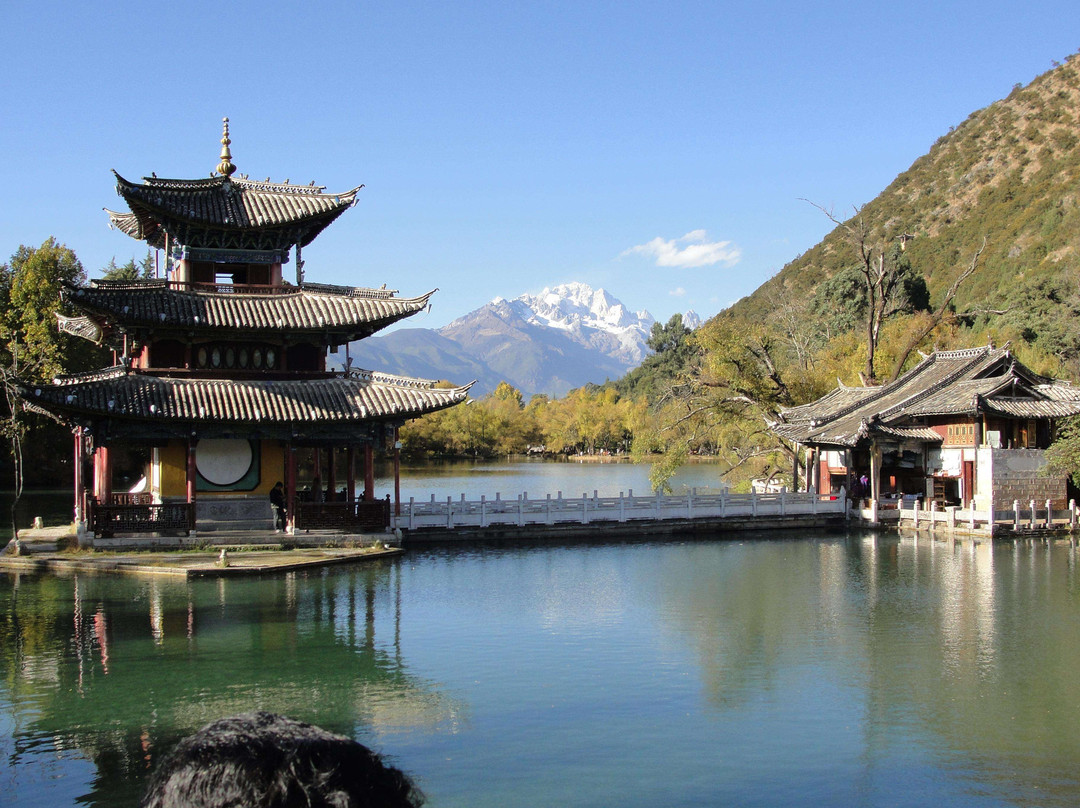 长湖景点图片