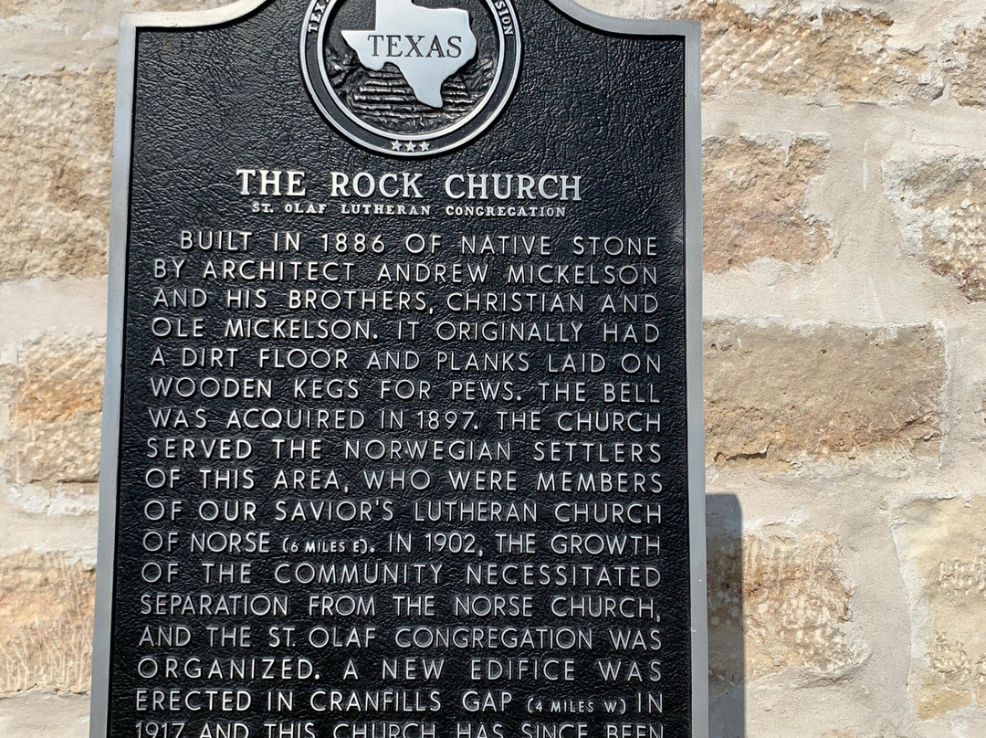 The Rock Church-Cranfills Gap必去景点