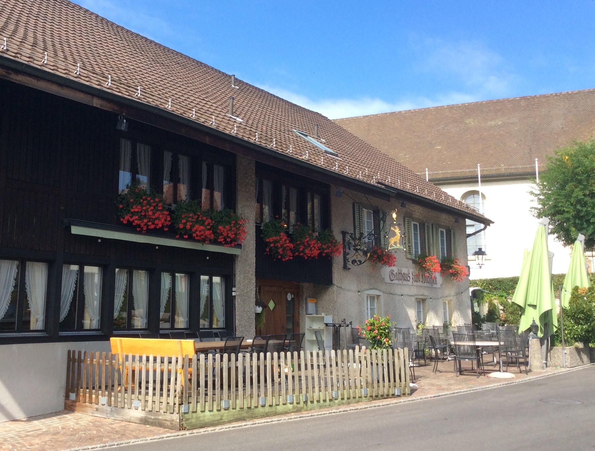 Hotel Gasthaus Hirschen-浴室