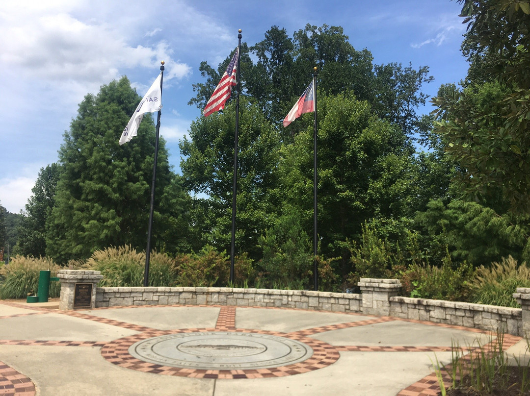 Morgan Falls Overlook Park-桑迪斯普林斯必去景点