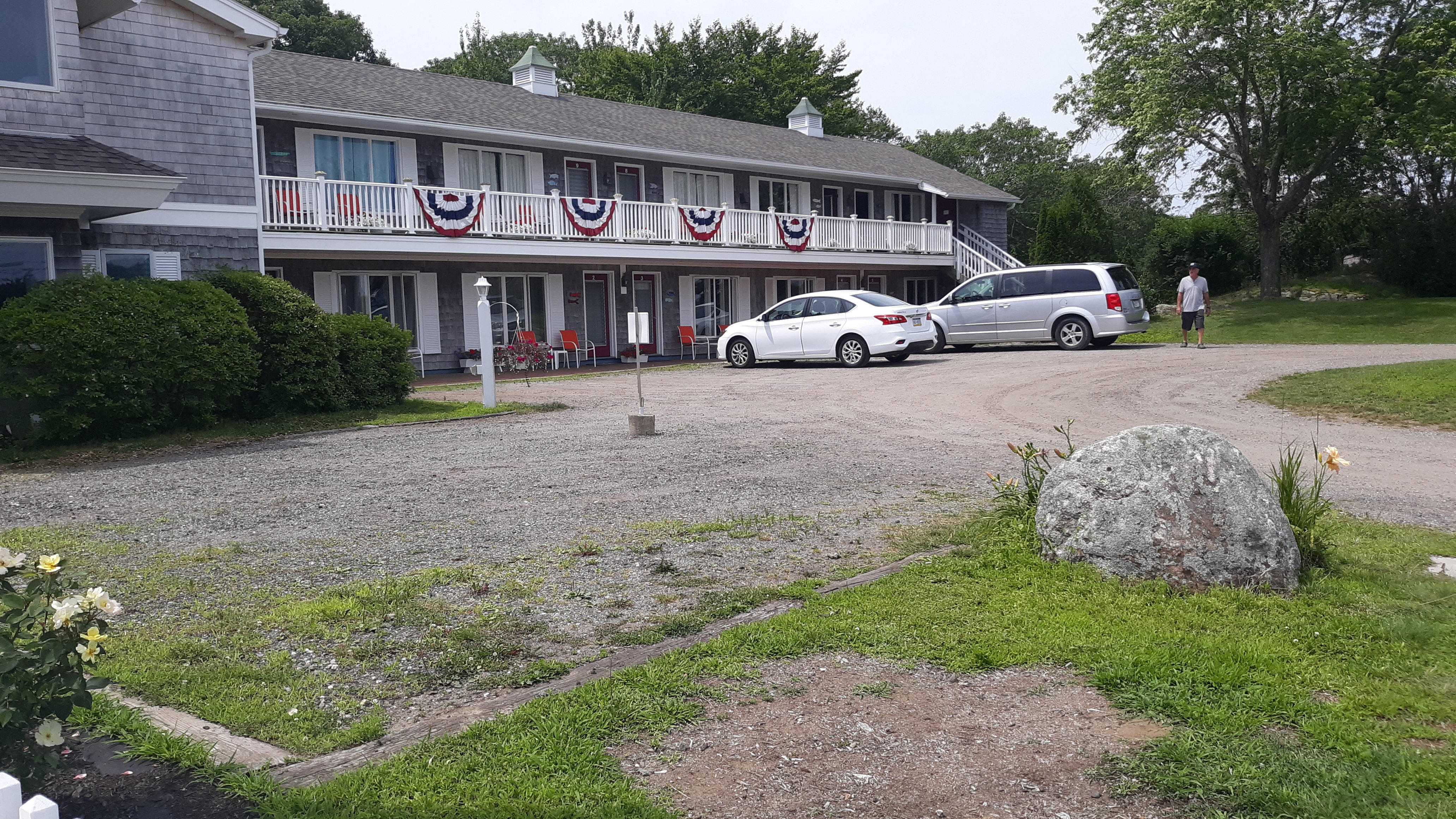 Bailey Island Motel-浴室