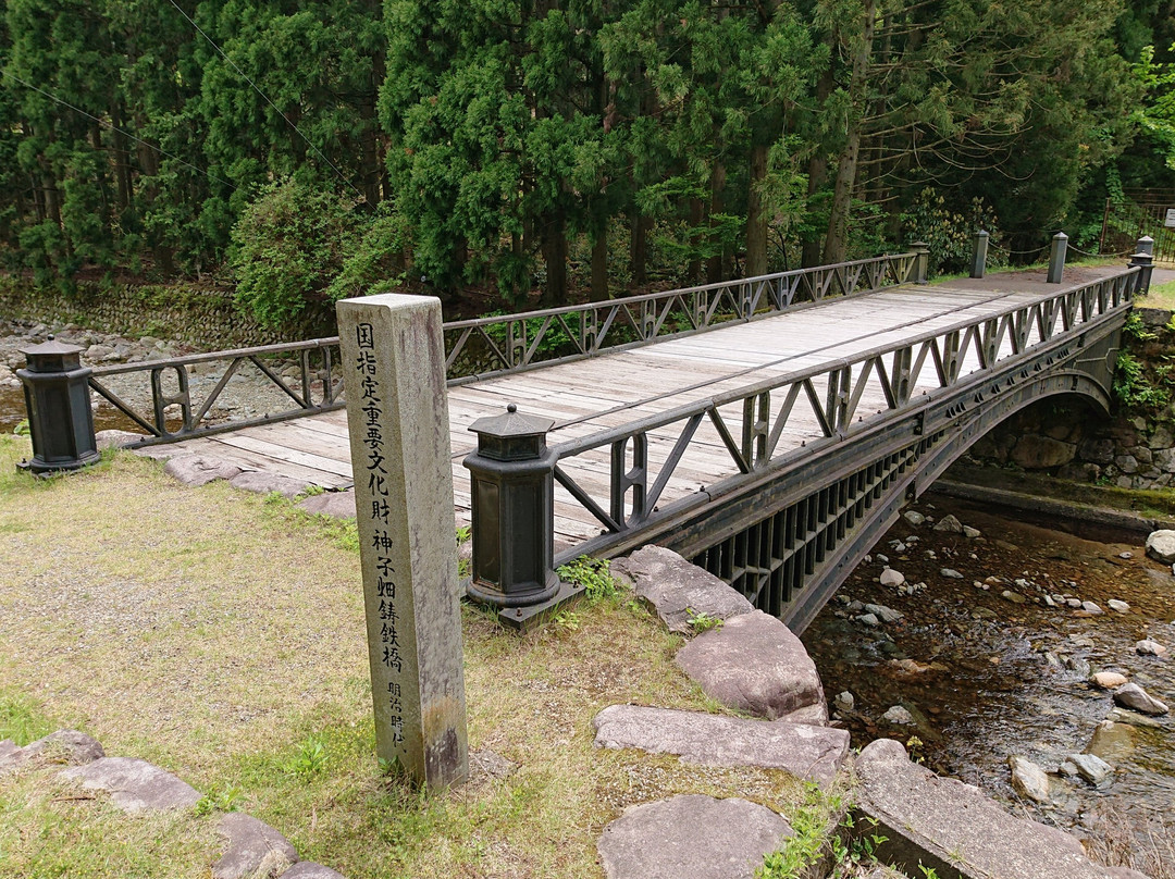 Mikobata Cast Iron Bridge-朝来市必去景点