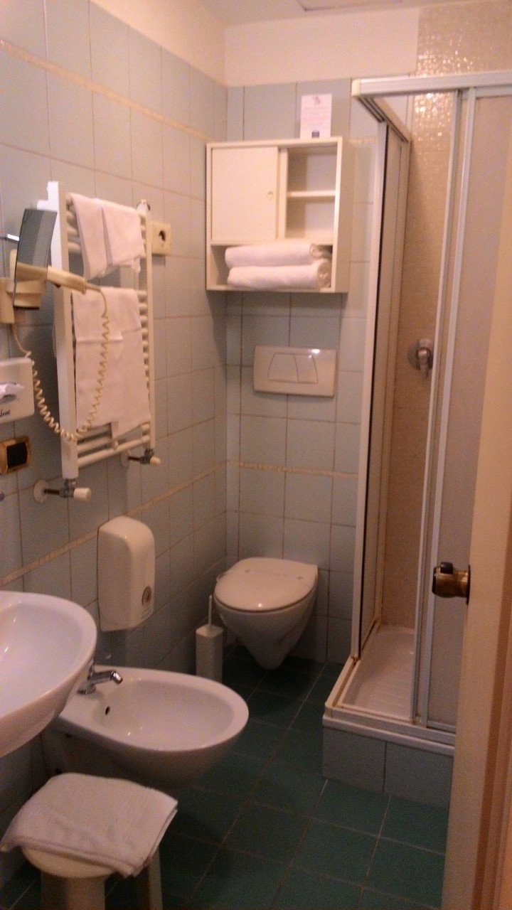 Hotel Tevere-浴室