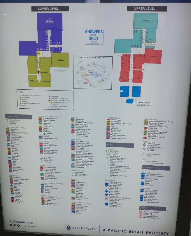 Yorktown Center-伦巴第必去景点