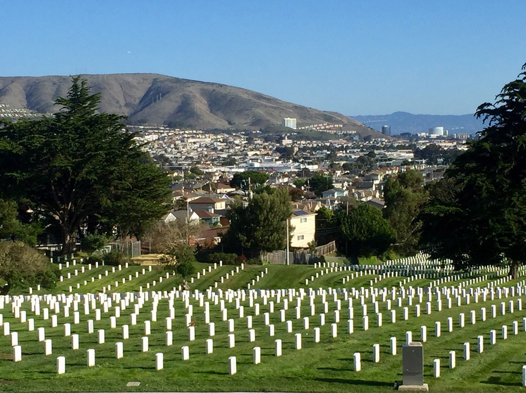 Golden Gate National Cemetery-圣布鲁诺必去景点