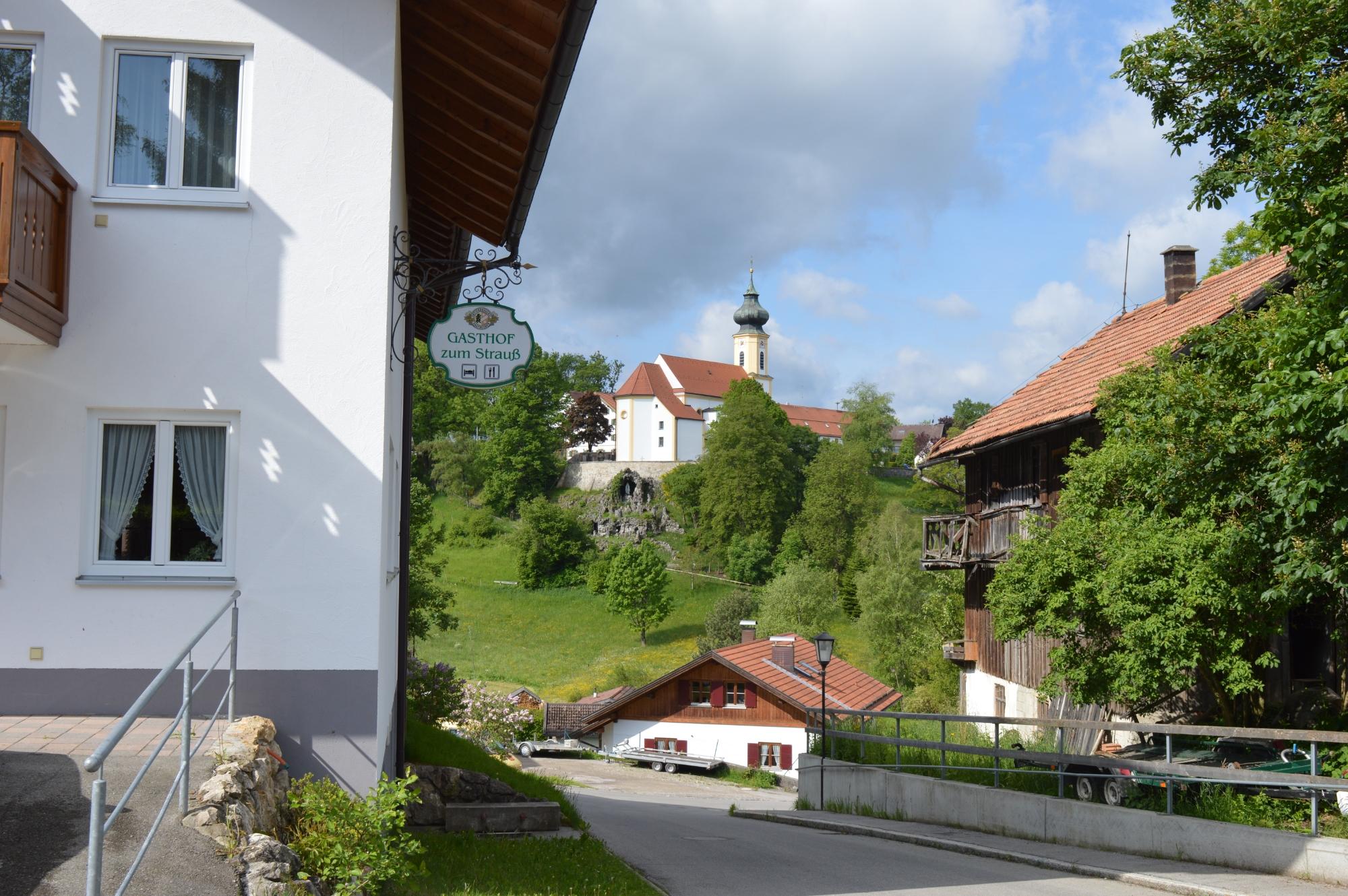Gasthof zum Strauss-浴室