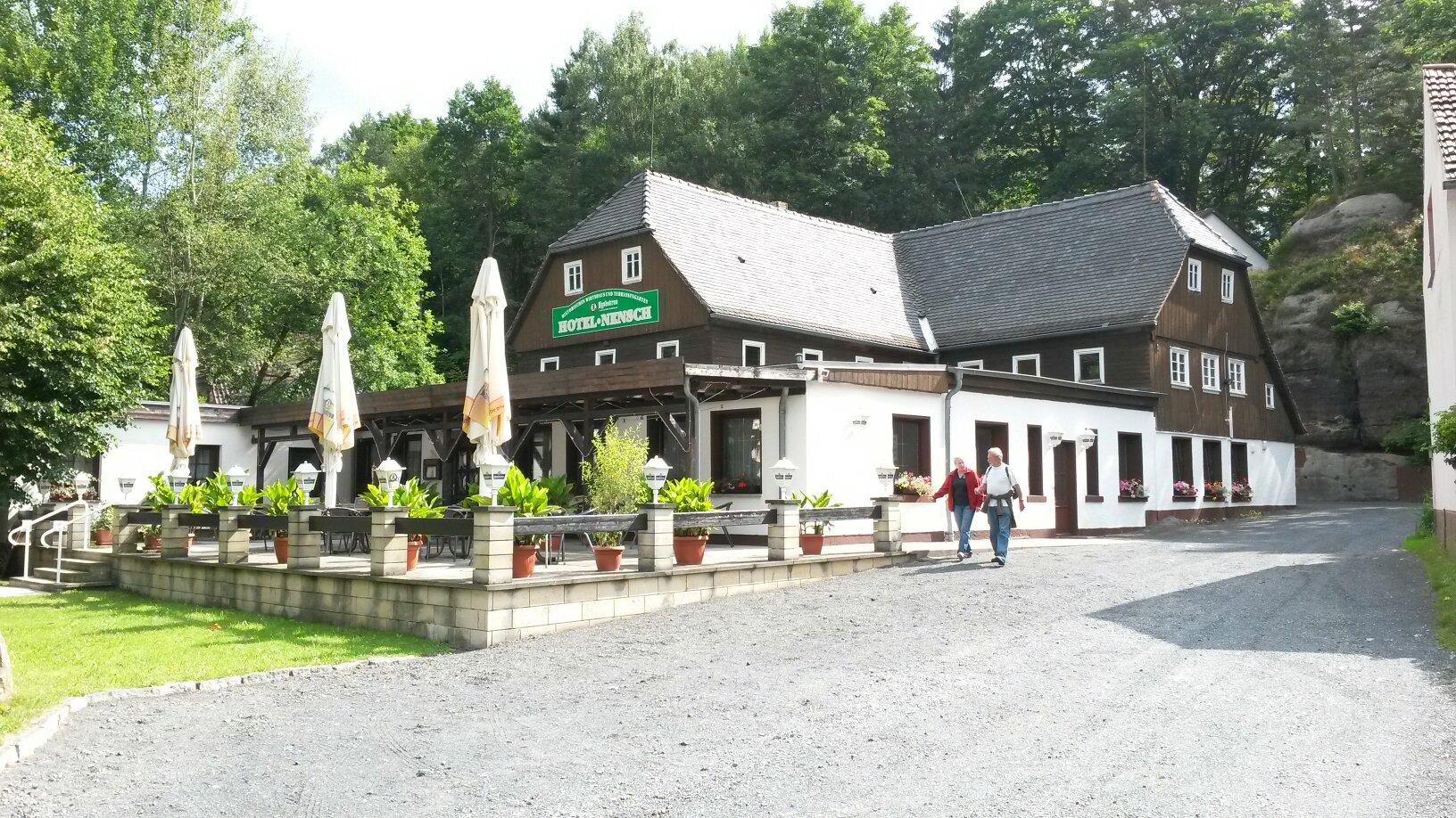 Historisches Wirtshaus und Hotel Nensch-浴室