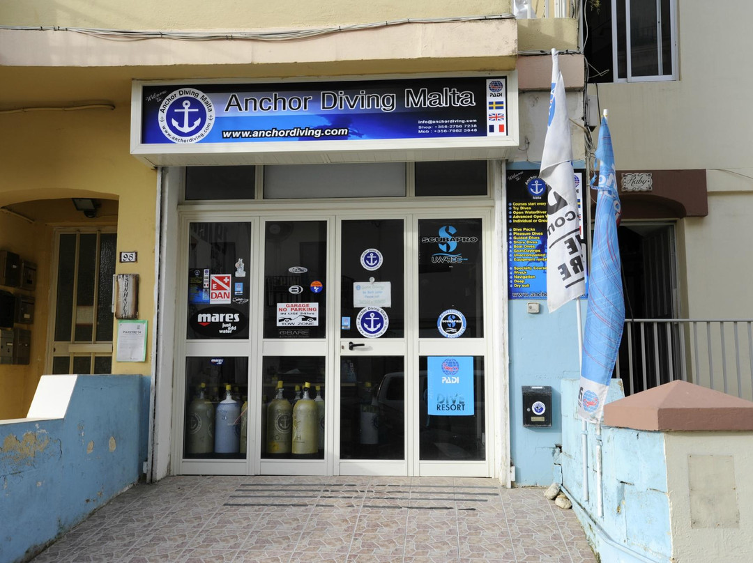 Malta Diving - Anchor Diving-圣保罗湾城必去景点