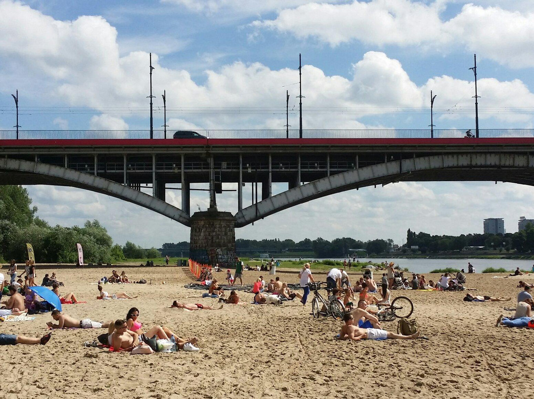 Rajska Plaża przy Moście Krasińskiego-华沙必去景点