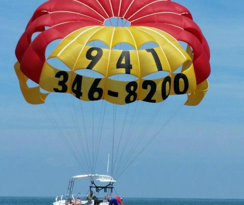 Parasail Siesta-西耶斯塔岛必去景点