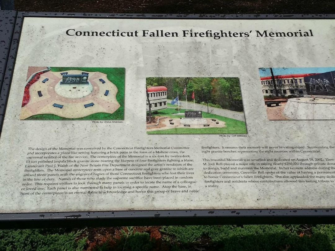 Connecticut Fallen Firefighters Memorial-温莎洛克斯必去景点