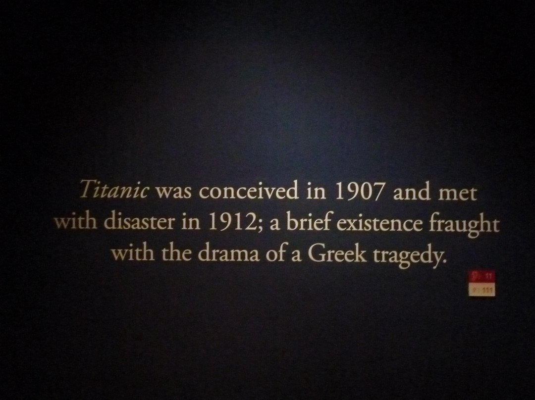 泰坦尼克文物展-拉斯维加斯必去景点