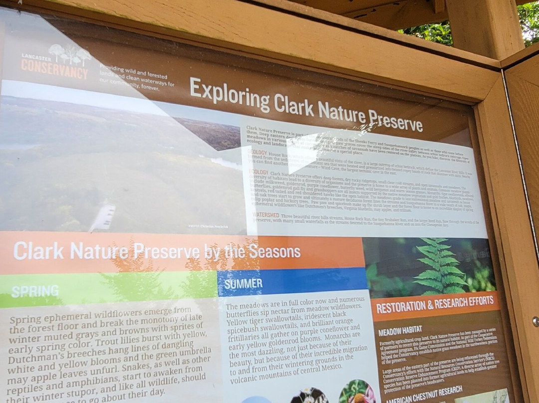 Clark Nature Preserve-Pequea必去景点