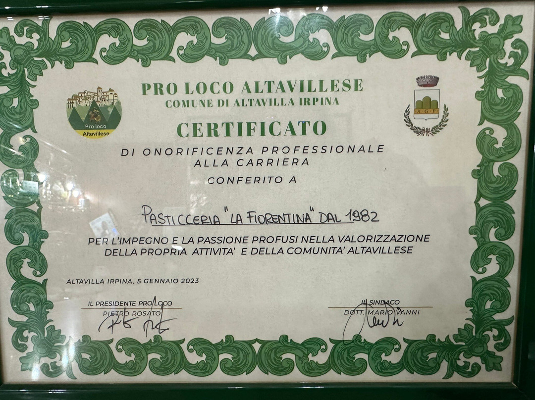 Bar pasticceria La Fiorentina景点图片