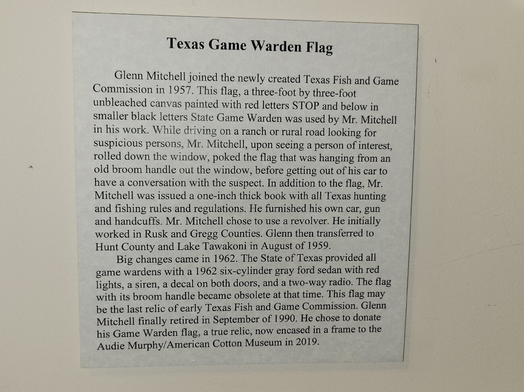 Audie Murphy/American Cotton Museum景点图片