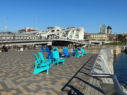 Johnson Street Bridge-维多利亚必去景点