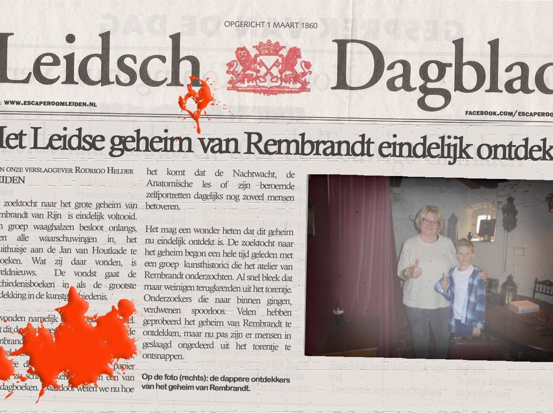 Escaperoom Leiden-莱顿必去景点