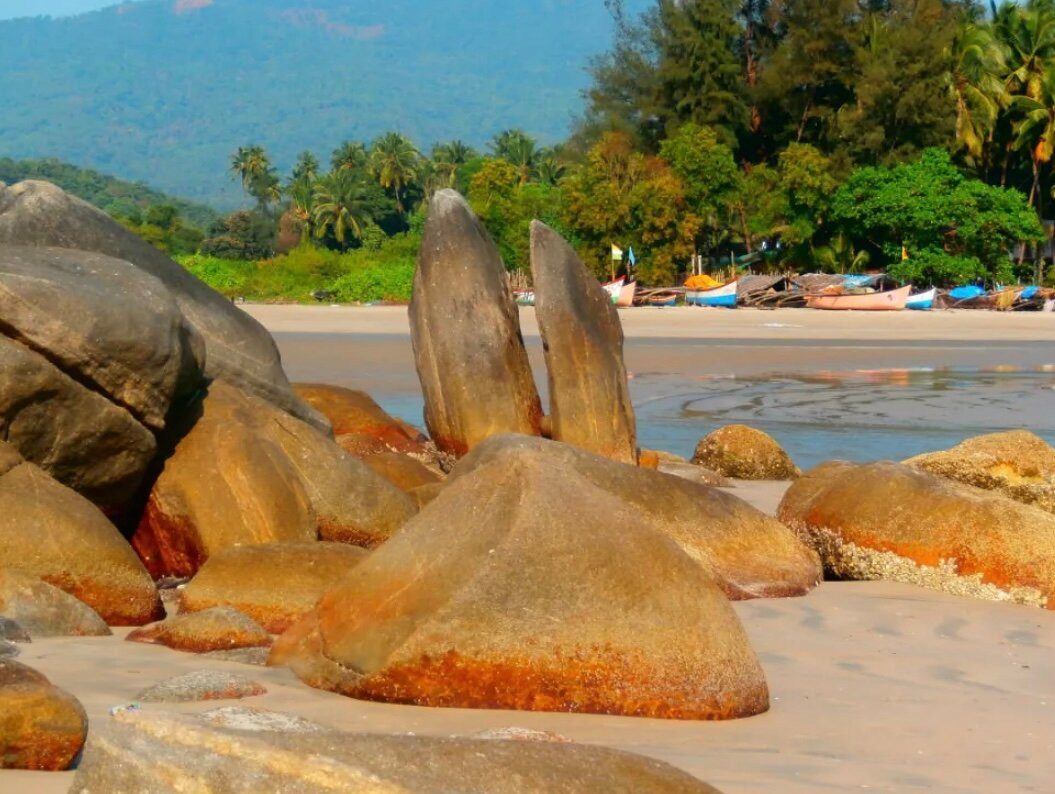 Palolem Rocks Sunset Point
