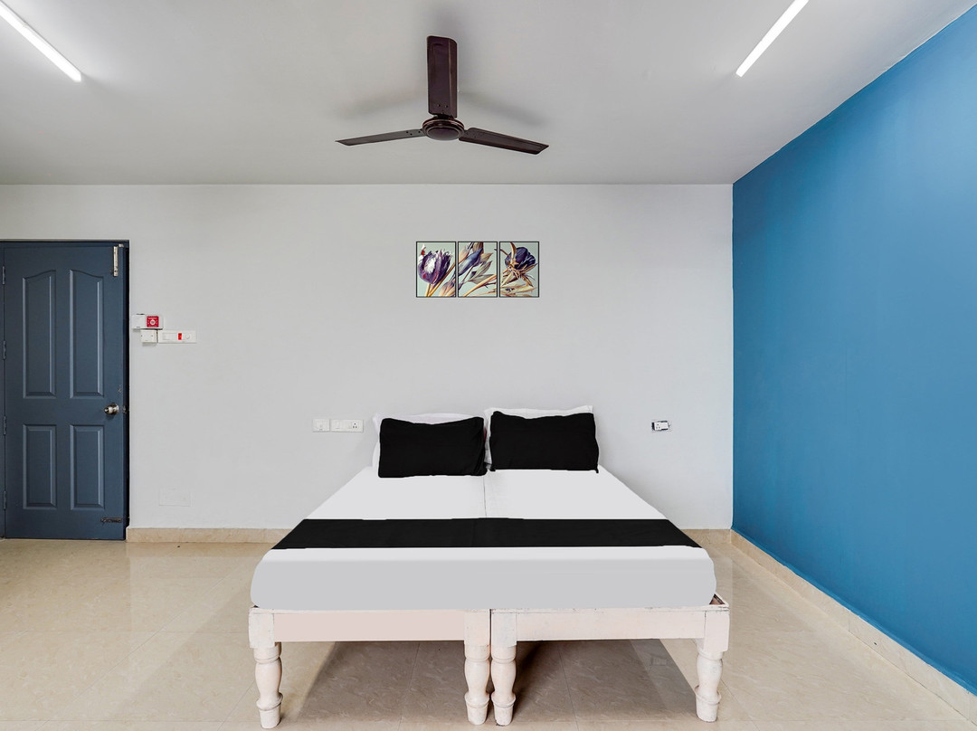 Hotel O ECR Stays Near Nemmeli Beach Formerly Gvs Homes