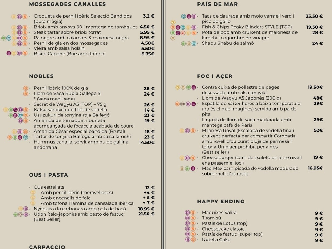 Bandidos Gastroclub Andorra