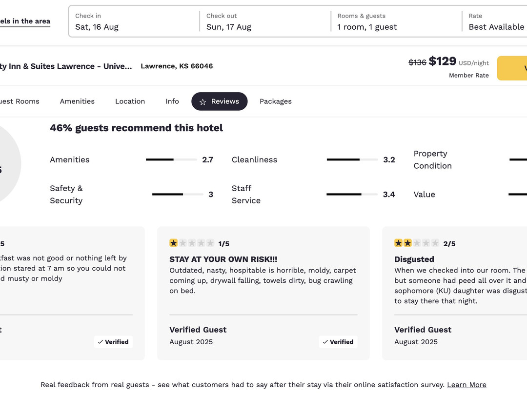 Quality Inn & Suites Lawrence - University Area主图