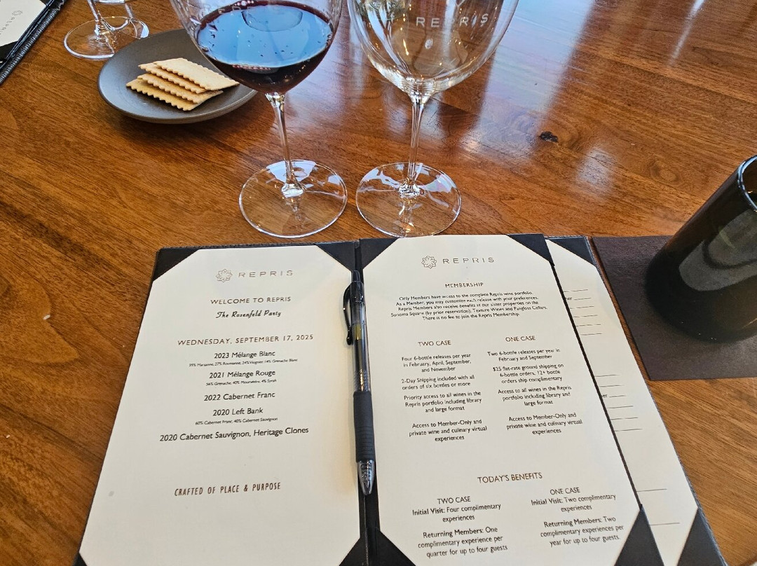 Repris Wines-索诺玛必去景点