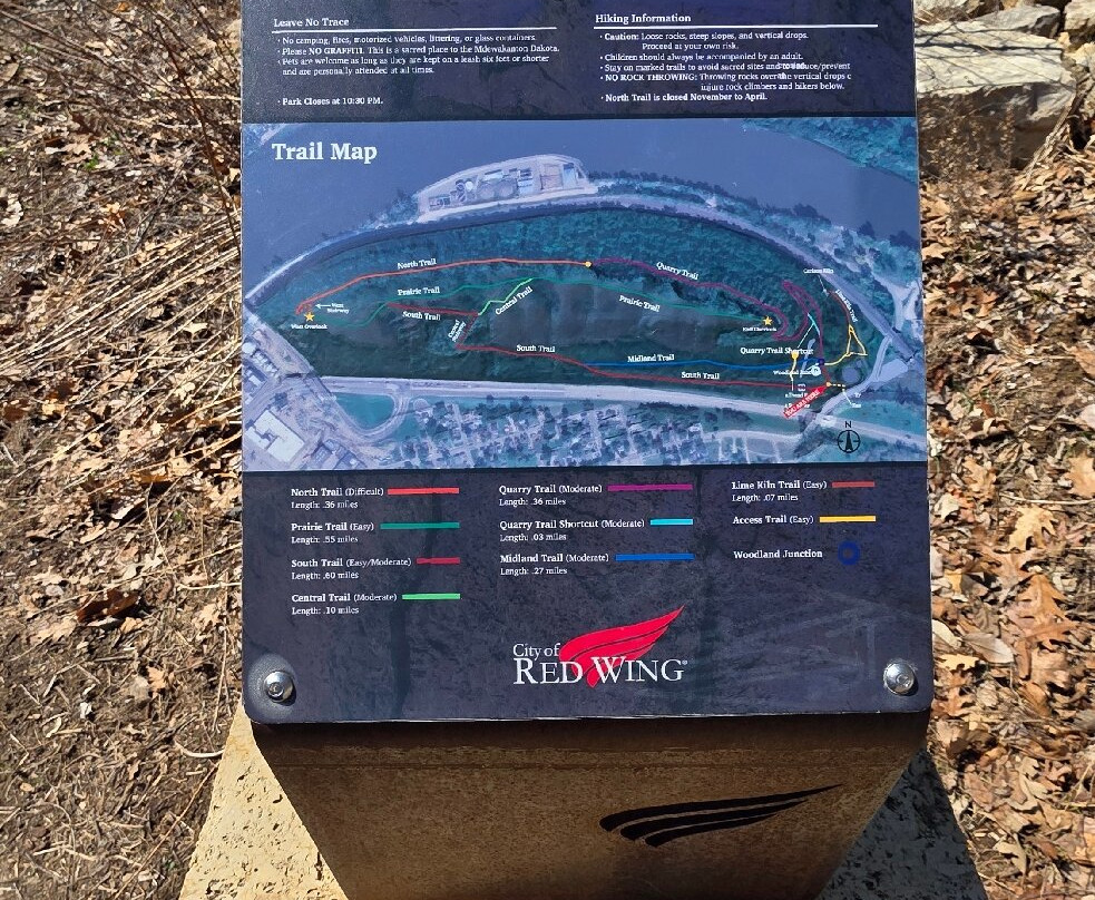 Barn Bluff-雷德温必去景点