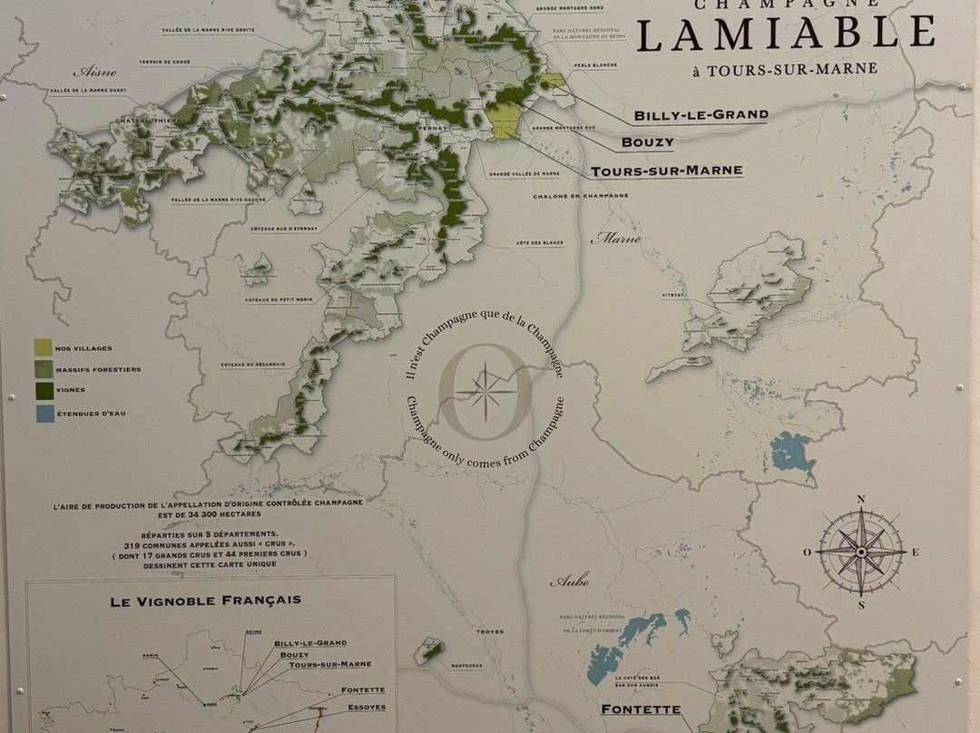 Champagne Lamiable-Tours-sur-Marne必去景点