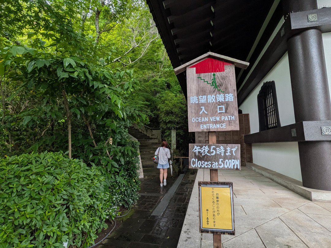 Hase-dera Temple Scenic Walkway-镰仓市必去景点