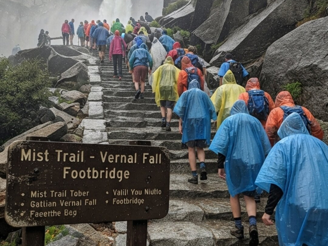Mist Trail-优胜美地国家公园必去景点