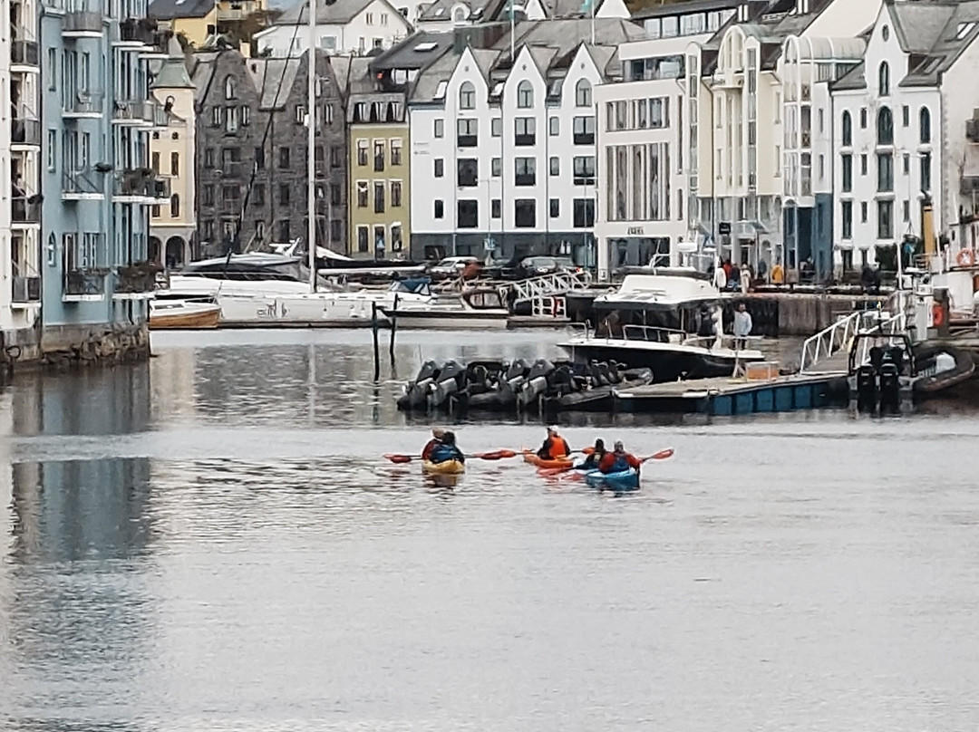 Brosundet i Ålesund-奥勒松必去景点