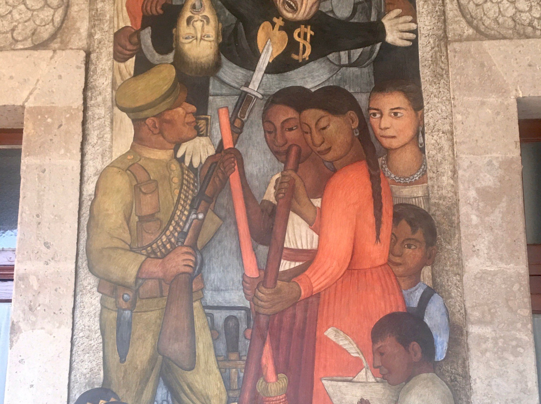 Edifice of the Secretaria de Educacion Publica-墨西哥城必去景点